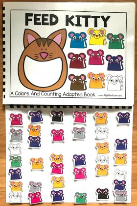 Feed Kitty: A Counting and Colors Adapted Book