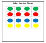 Color Words Clothespin Task
