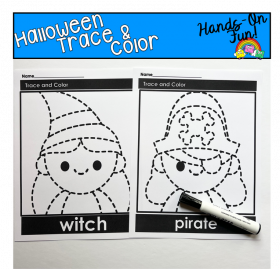 Halloween Tracing Activities 2