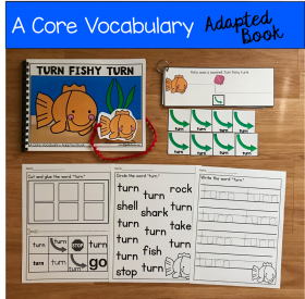 "Turn Fishy Turn" (Working With Core Vocabulary)