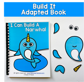 I Can Build A Narwhal Adapted Book