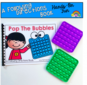 Back To School Freebie: Bubble Pop Fidget Book