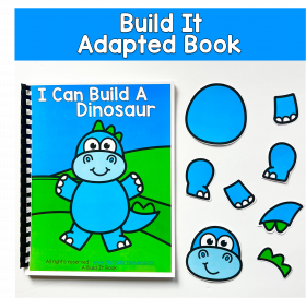 Build It Adapted Book: I Can Build A Dinosaur 3