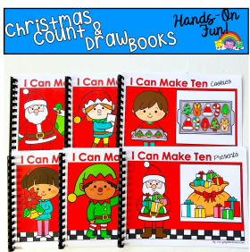 Christmas Count And Draw Books