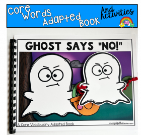 Halloween Adapted Book And Activities: Ghost Says No
