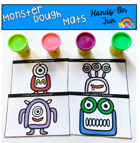 Monster Play Dough Activities