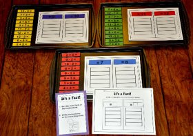 "It's a Fact!" Sorting Math Facts Bundle