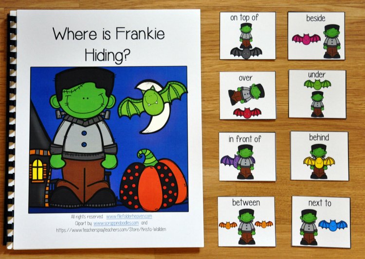 \"Where is Frankie Hiding?\" Halloween Adapted Book