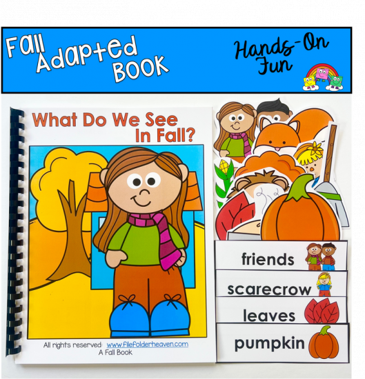 Fall Adapted Book: What Do We See In Fall