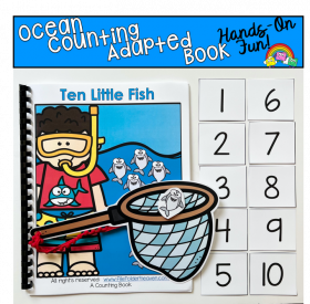 Ocean Counting Adapted Books And Activities