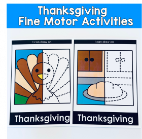 Thanksgiving Fine Motor Activities For Centers And Morning Tubs