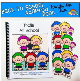 "Trolls At School" Adapted Book
