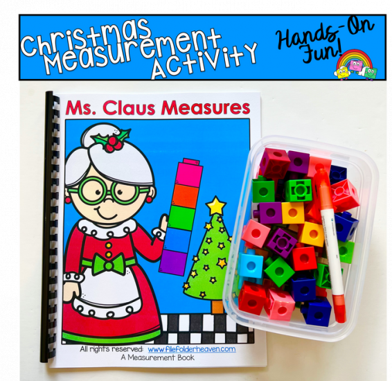 Christmas Measurement Activity: \"Ms. Claus Measures\"