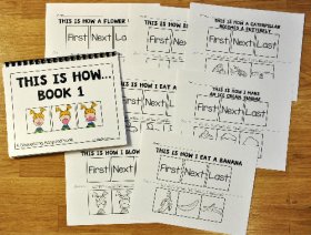 Sequencing Activities: "This Is How..." Growing Bundle