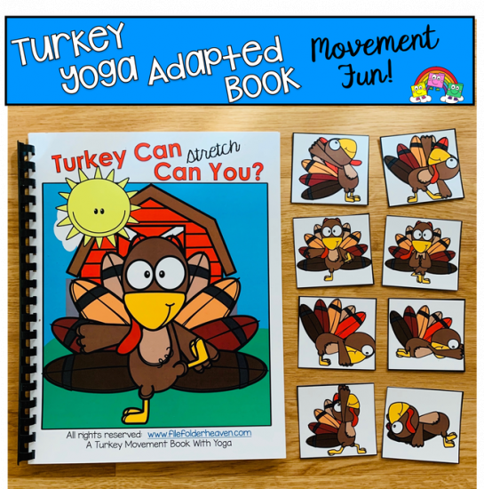 Turkey Adapted Book For Movement And Imitation