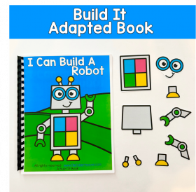 I Can Build A Robot 2 Adapted Book