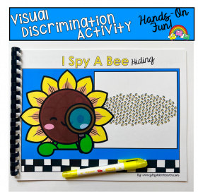 Visual Discrimination Activity: Bee Themed