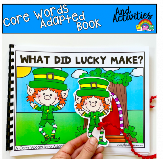 \"What Did Lucky Make?\" (Working With Core Words)