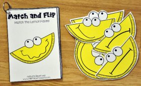 Lemonade Match and Flip Books