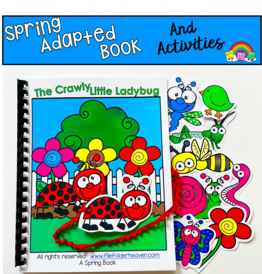 \"The Crawly Little Ladybug\" Adapted Book And Activities