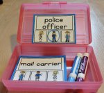 Community Helpers Adapted Books File Folder Games