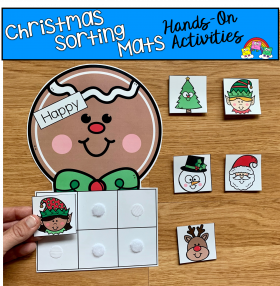 Christmas Emotions Sorting Mats (Set 2)