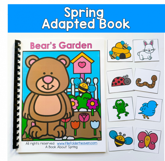 Bear\'s Garden Adapted Book And Activities