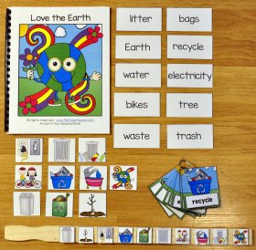 Earth Day Adapted Book and Vocabulary Activities
