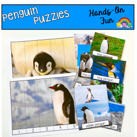 Penguin Puzzles (W/Real Photos)