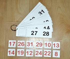 Number Sequence Flipstrips 3