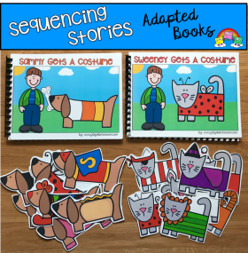 Sequencing Stories (Adapted Books For Practicing Sequencing)