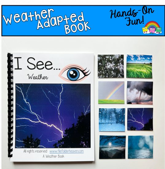 Weather Adapted Book (With Real Photos)