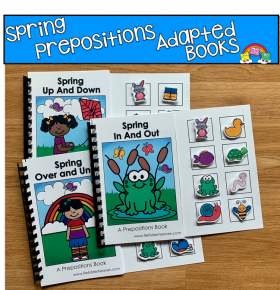 Spring Prepositions Adapted Books