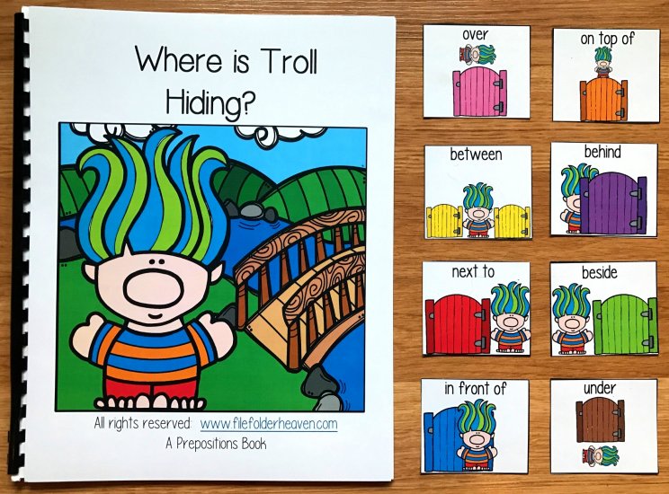 \"Where is Troll Hiding?\" Adapted Book