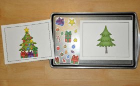 Build a Christmas Tree Cookie Sheet Activity