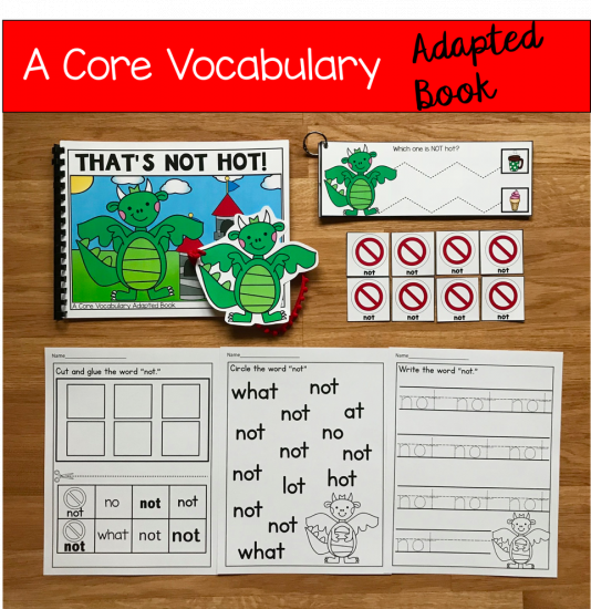 \"That\'s Not Hot!\" (Working With Core Vocabulary)