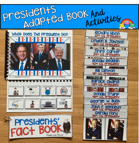 "What Do Presidents Do? Adapted Book And Activities