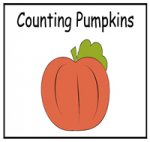 Counting Pumpkins File Folder Game