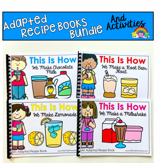 Summer Fun Recipes Adapted Books Bundle