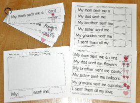 Valentine's Day Fluency Activities I