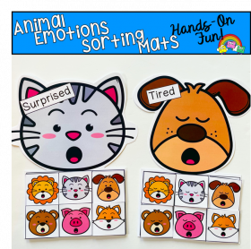 Animal Emotions Sorting Mats 2