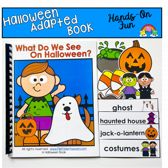 Halloween Adapted Book: What Do We See On Halloween?