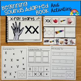 "X-Ray Starts With X" (Beginning Sounds Book And Activities)