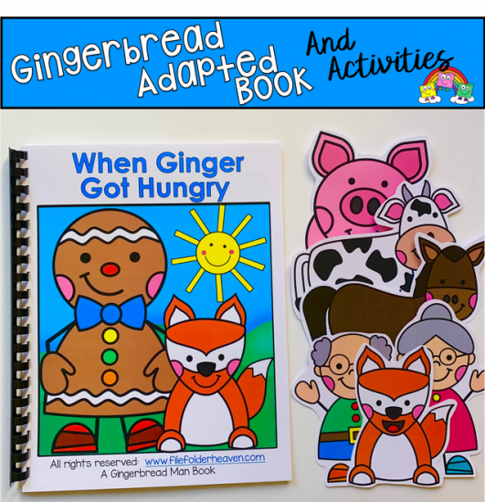\"When Ginger Got Hungry\" Adapted Book And Activities