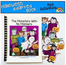 "The Monsters With No Manners" Adapted Book and Activities