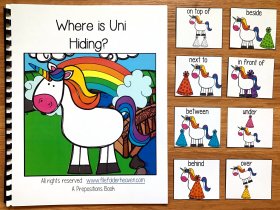 "Where is Uni Hiding?" Adapted Book