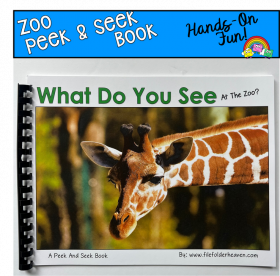 Zoo Peek And Seek Book