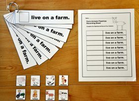 "Live on a Farm" Flip Strips