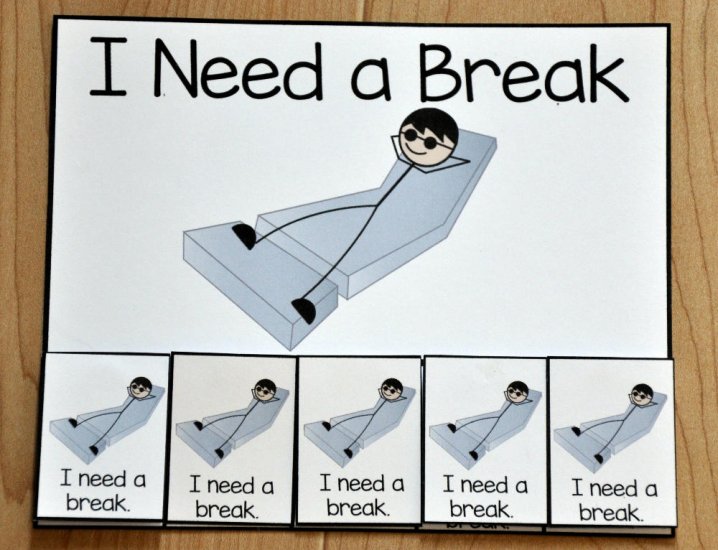 Take A Break Card - Click Image to Close