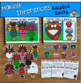 Thanksgiving Making Inferences Adapted Books